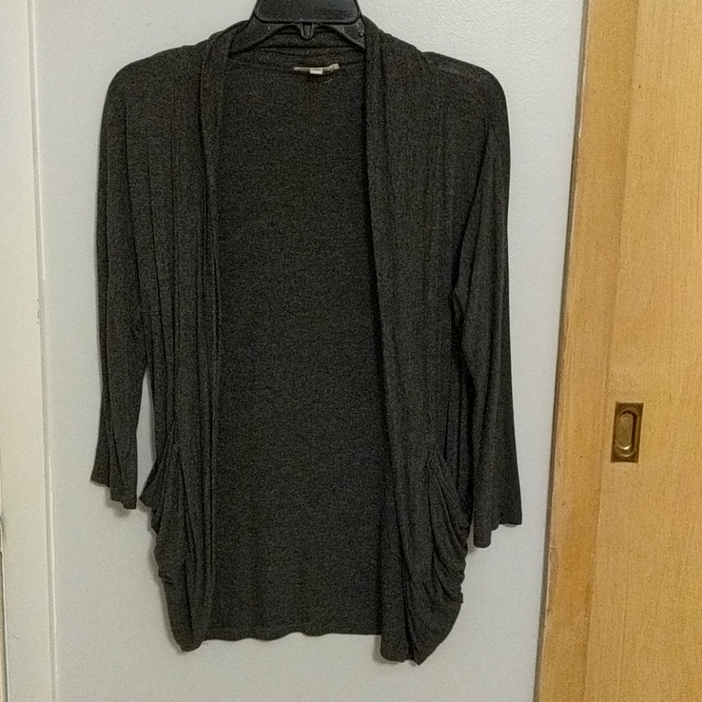 Gray cardigan size small
